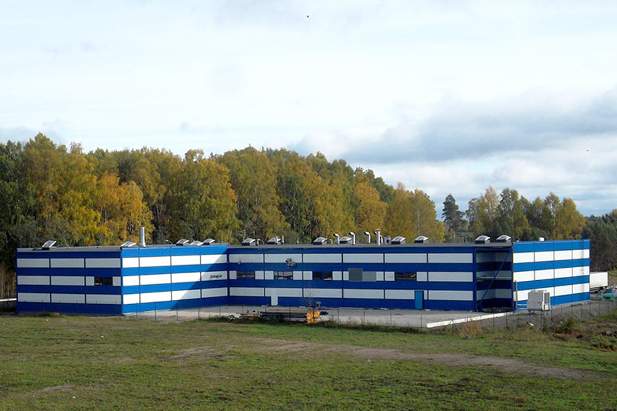 Commercial building laundry