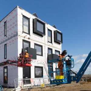 Modular apartment building