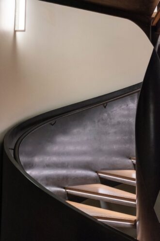 unusual spiral staircase example