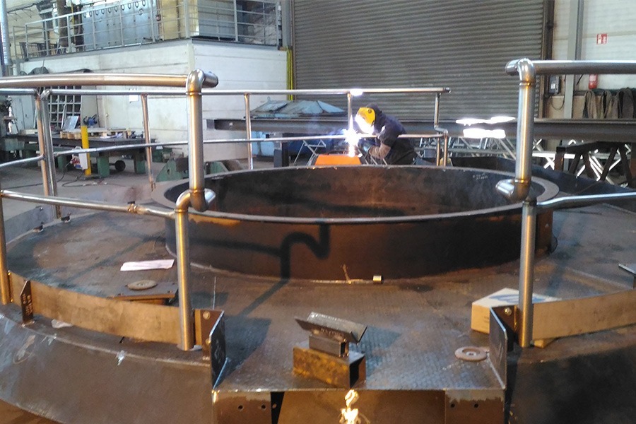 Silo Roof and Service Platform 7