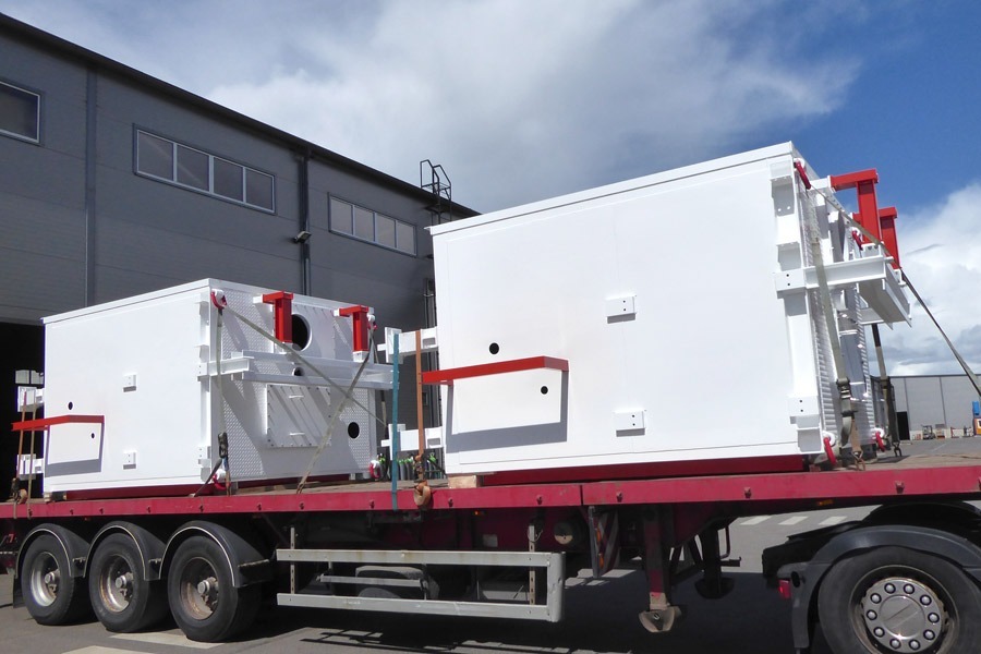 Turbine Duct for Cold Boxes