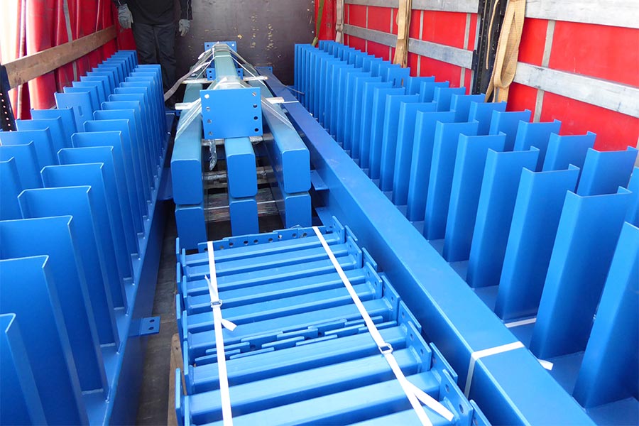 Automated Warehouse Steel Construction