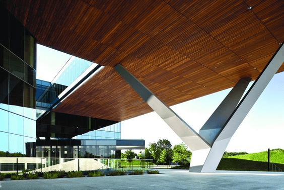 massive supporting steel column example